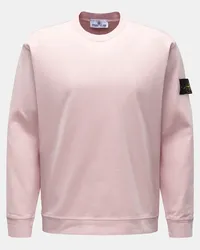 Stone Island Rundhals-Sweatshirt rosé Rosé