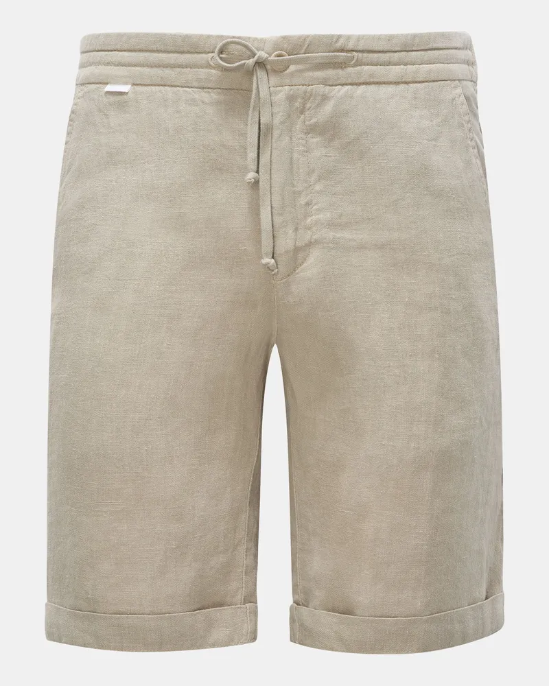 04651/ Herren - Leinen-Bermudas 'Linen Bermuda' sand Sand