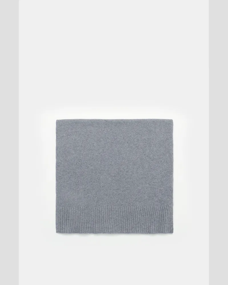 von BRAUN Herren - Cashmere Schal grau Grau