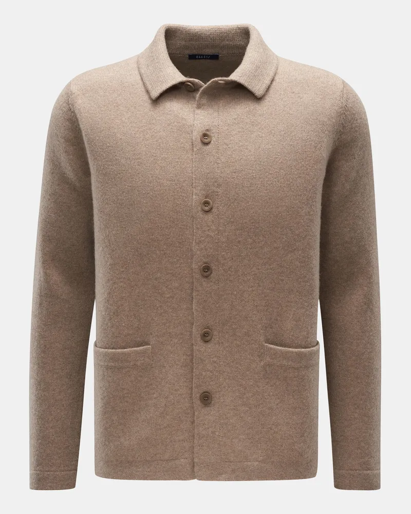 04651/ Herren - Cardigan beige Beige