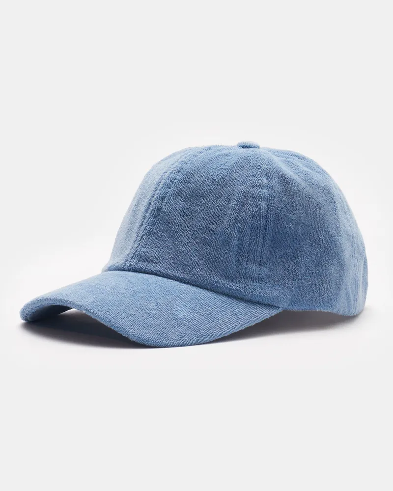 04651/ Herren - Frottee-Cap 'Oyster' hellblau Hellblau