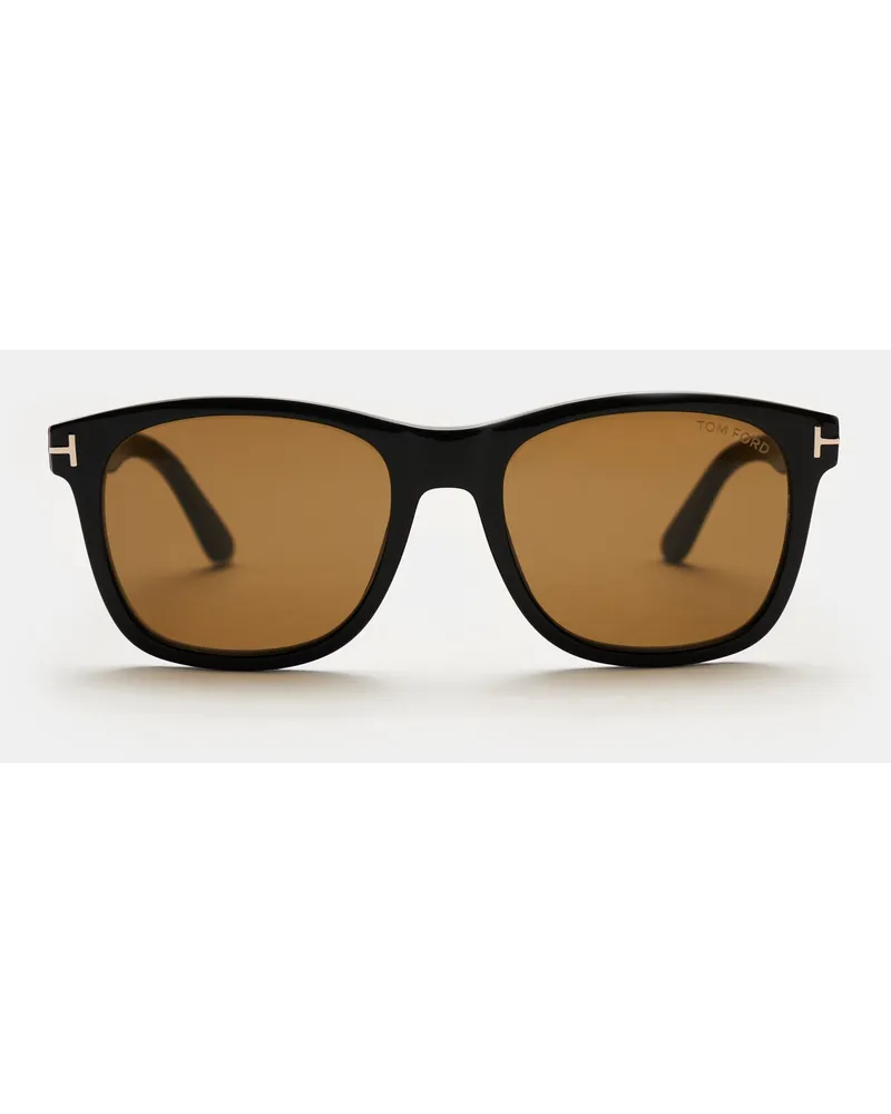 Tom Ford Sonnenbrille 'Eric' schwarz/braun
