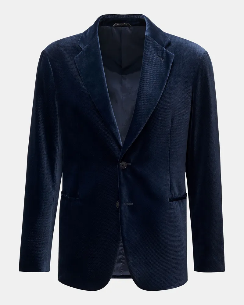 Giorgio Armani Herren - Samtsakko navy Navy