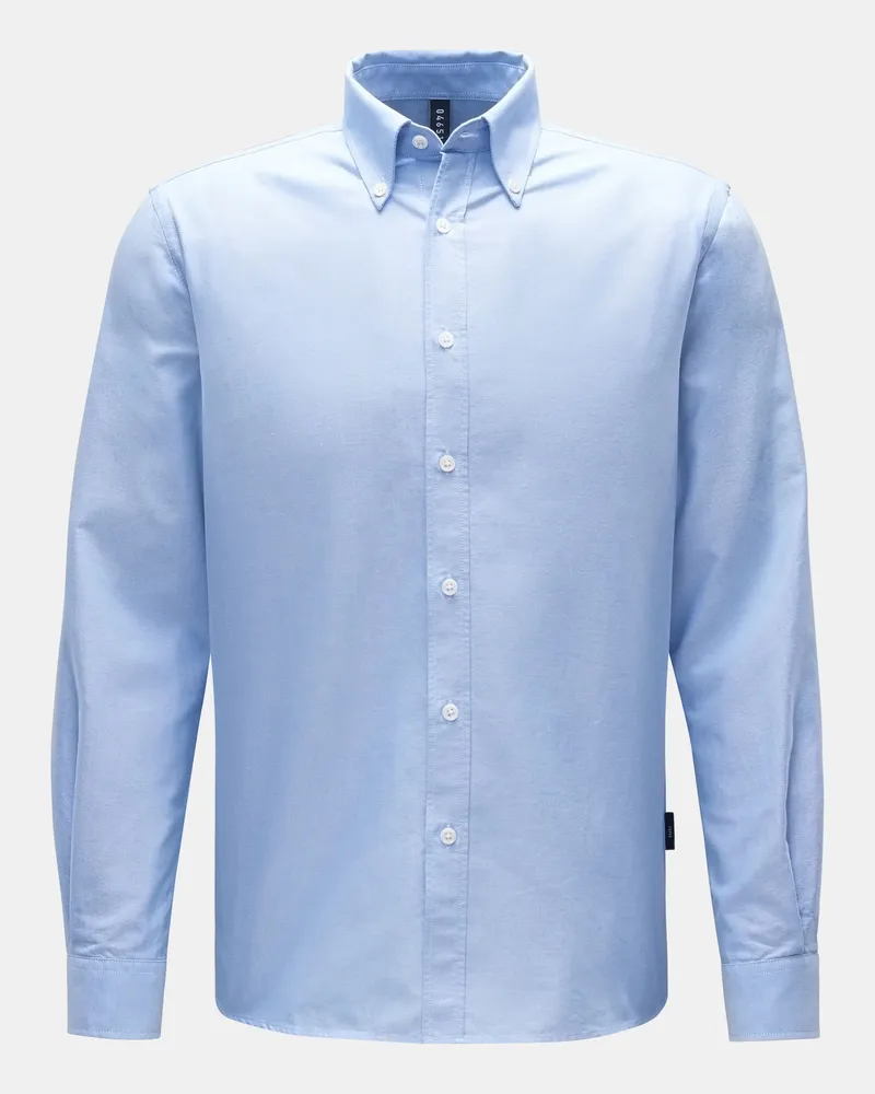 04651/ Herren - Oxford-Hemd 'Oxford' Button-Down-Kragen hellblau Hellblau