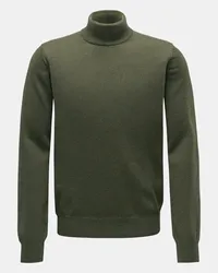 von BRAUN Cashmere Rollkragenpullover oliv Oliv