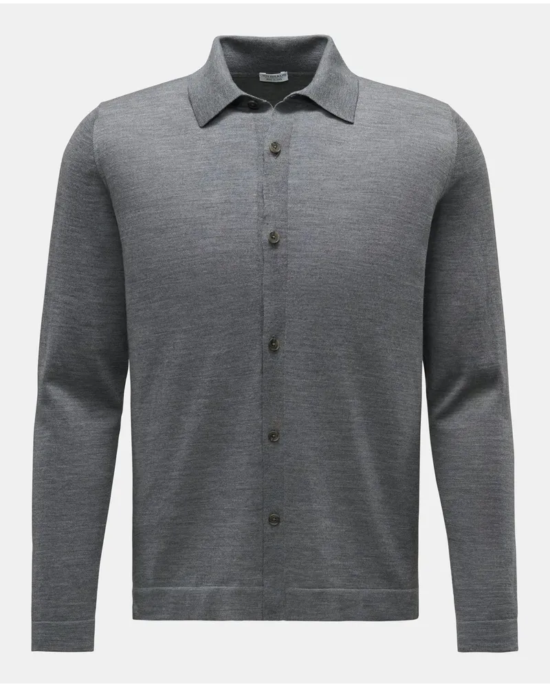 von BRAUN Merino Cardigan grau Grau