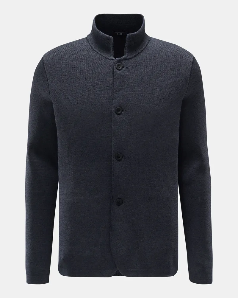04651/ Herren - Cardigan 'Foggy' graublau Graublau