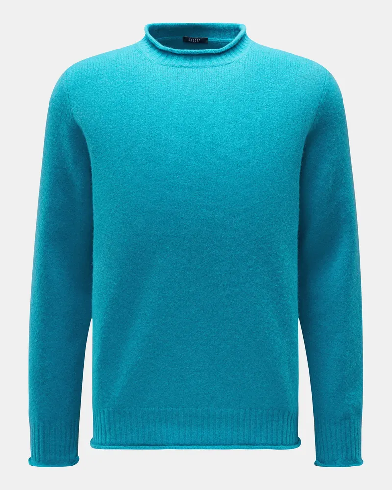 04651/ Herren - Pullover 'Shetland Crew' türkis Türkis