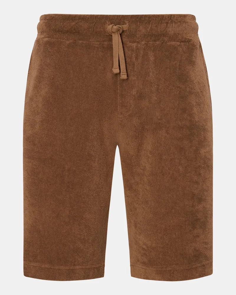 04651/ Herren - Frottee-Shorts 'Terry' braun Braun