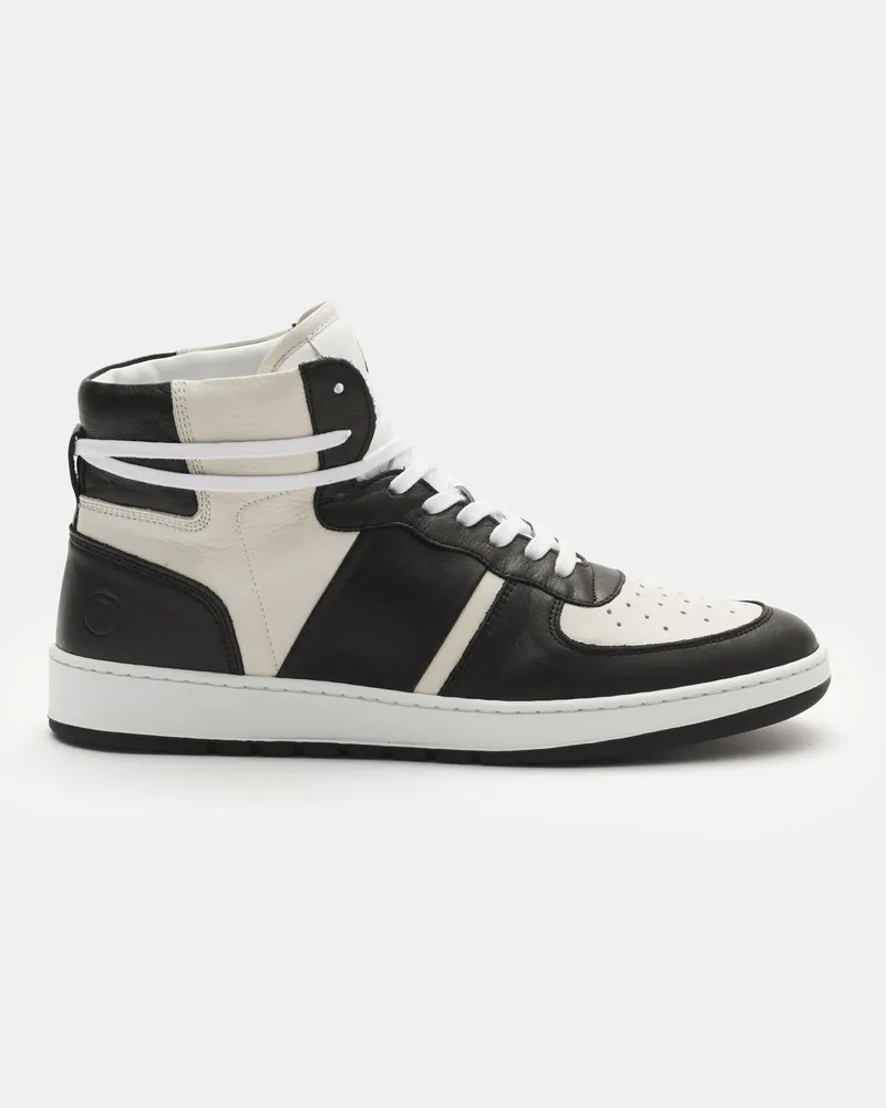 Collegium Herren - High Top Sneaker 'Pillar Destroyer' schwarz/offwhite Schwarz