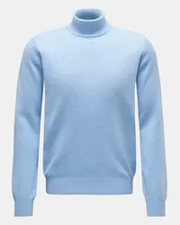 von BRAUN Cashmere Rollkragenpullover hellblau Hellblau