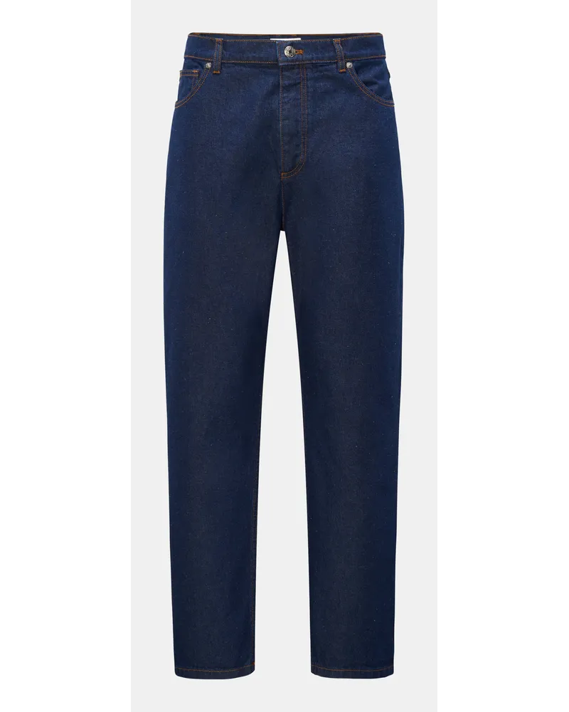 Kitsuné Jeans dunkelblau Dunkelblau