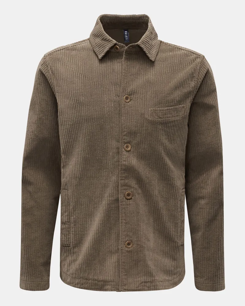04651/ Herren - Cordjacke khaki Khaki