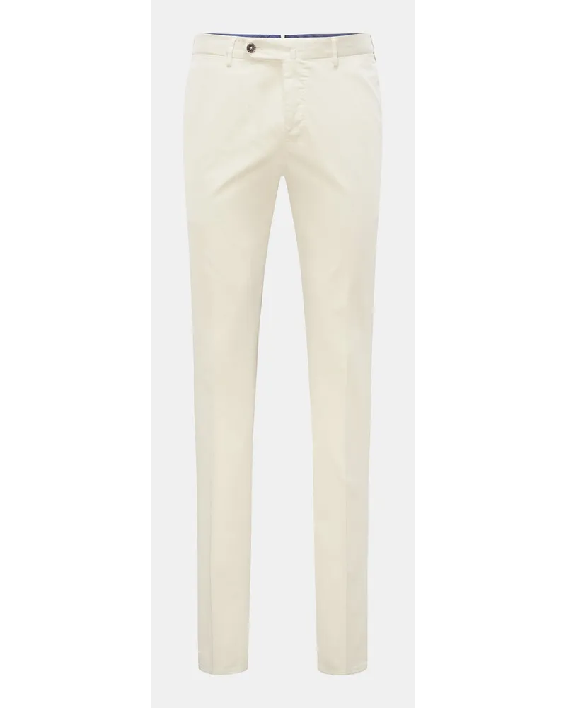 PT TORINO Baumwollhose 'Slim Fit' creme Creme