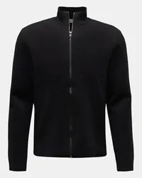 KIEFERMANN Merino Strickjacke 'Dimitri' schwarz Schwarz