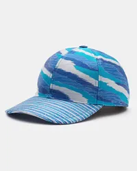 Missoni Baseball-Cap offwhite/blau/türkis Blau