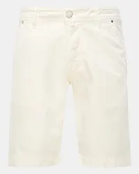 Jacob Cohën Bermudas 'Lou' creme Creme