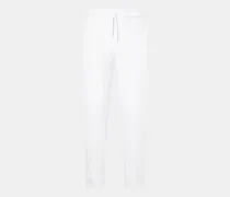 Herren - Frottee-Sweathose weiß