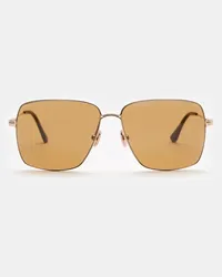 Tom Ford Sonnenbrille 'Pierre' gold/hellbraun Gold