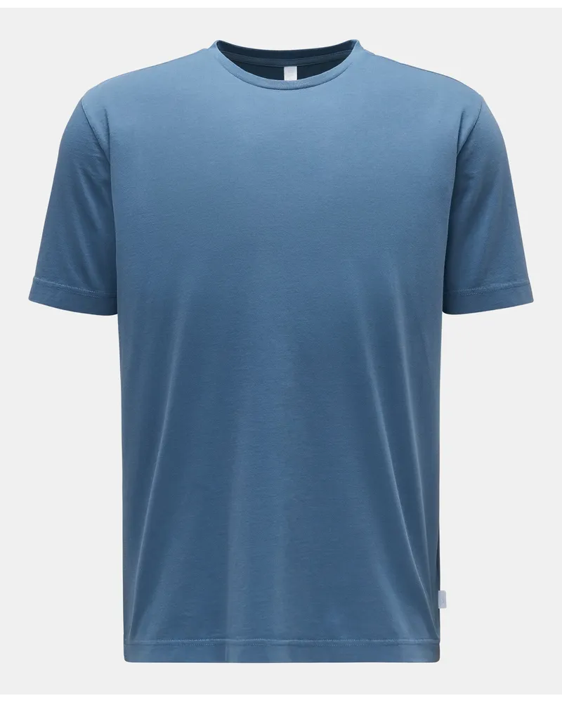 04651/ Rundhals-T-Shirt 'Jersey Tee' graublau Graublau