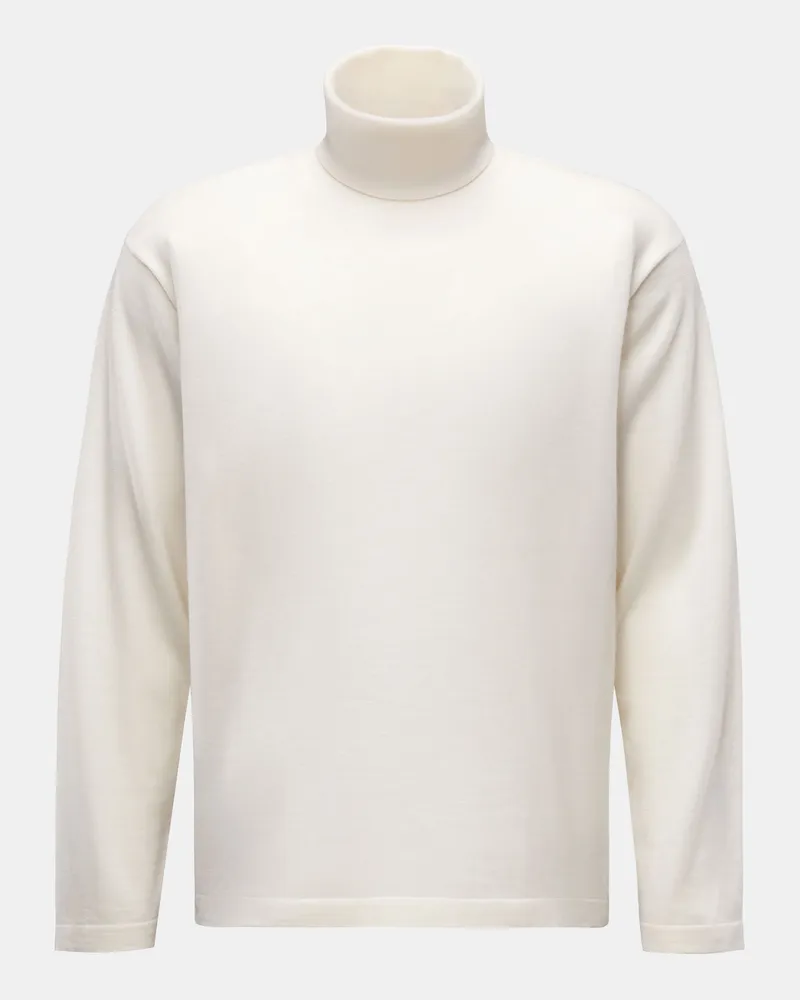 Lisa Yang Herren - Cashmere Rollkragenpullover creme Creme