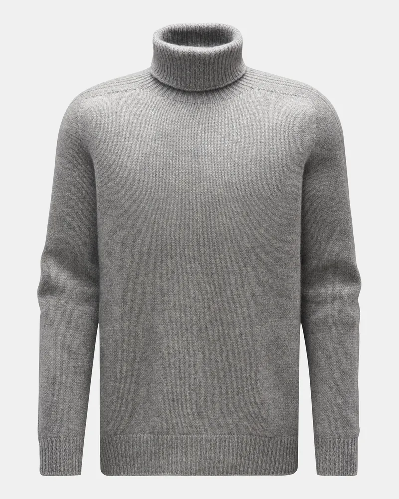 04651/ Herren - Rollkragenpullover 'Blended Turtle' grau Grau