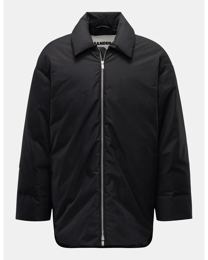 Jil Sander Daunenjacke schwarz Schwarz