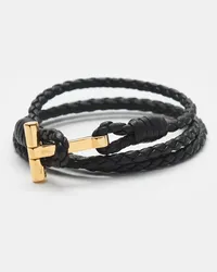 Tom Ford Armband schwarz/gold Schwarz