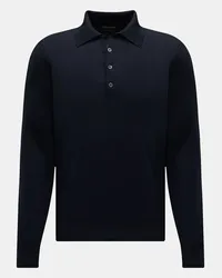 Tom Ford Strickpolo navy Navy