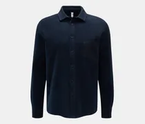 Herren - Fleece-Hemd 'Oyster' navy