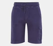Herren - Fleece-Cargo-Shorts 'Oyster' violett