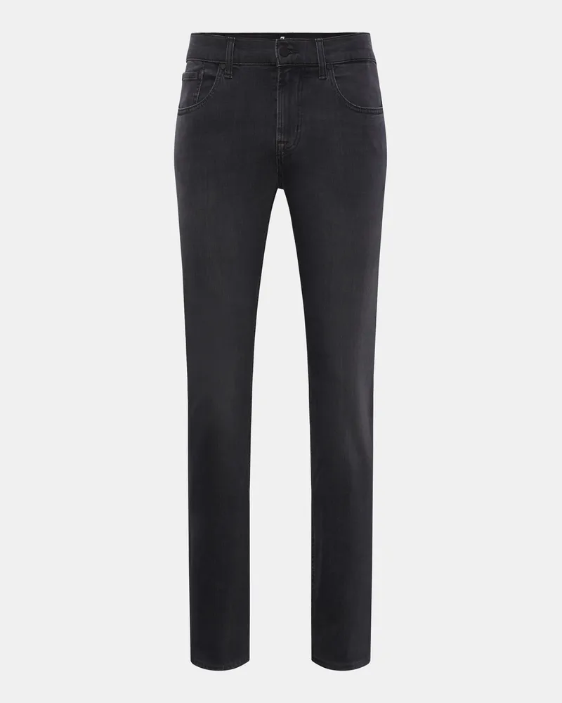 7 for all mankind Herren - Jeans 'Slimmy' dunkelgrau Dunkelgrau