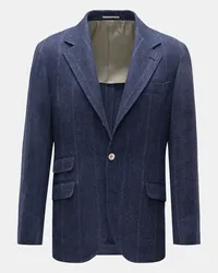 Brunello Cucinelli Sakko navy meliert Navy