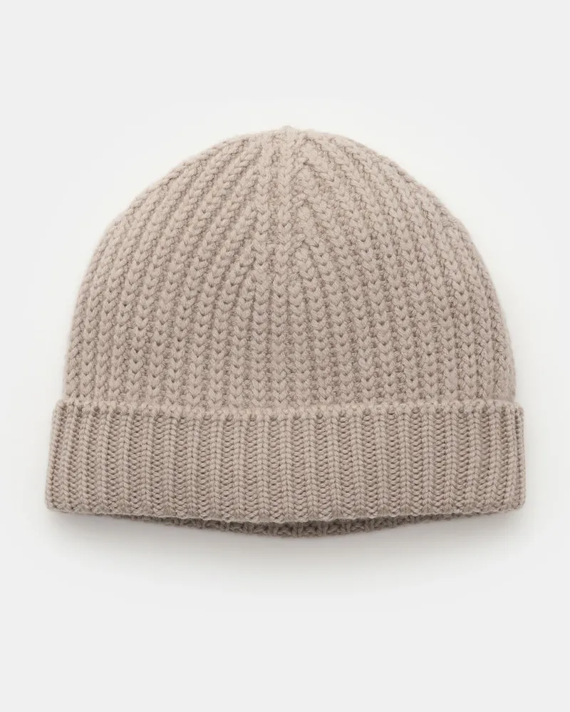 04651/ Herren - Wollmütze 'Foggy Hat' beige Beige