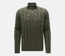 Herren - Cashmere Troyer oliv