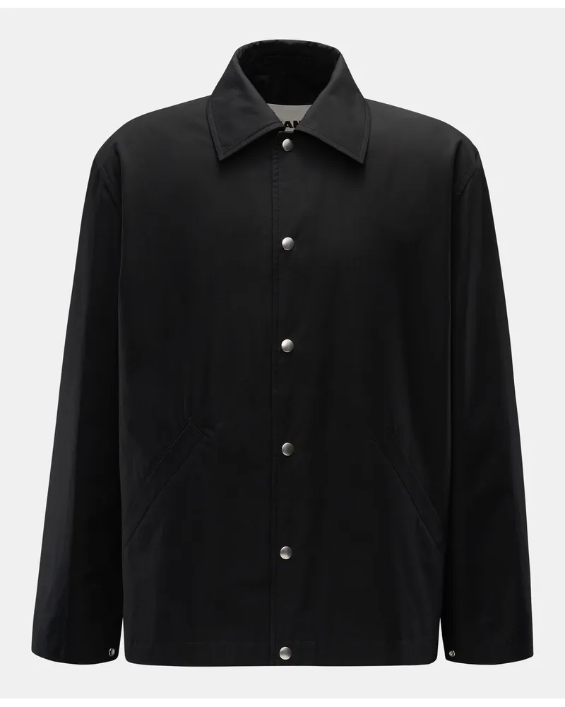 Jil Sander Jacke schwarz Schwarz