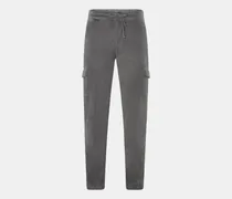 Herren - Cord-Jogpants 'Smart Cord Cargo' dunkelgrau