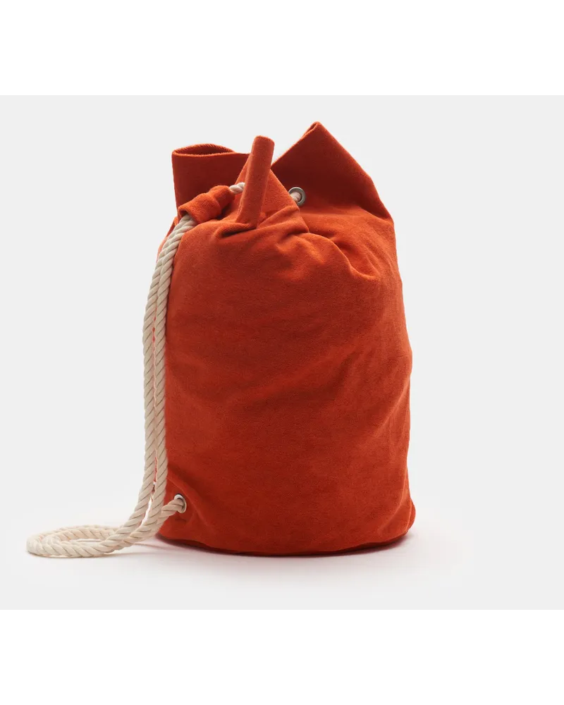 04651/ Frottee-Seesack 'Terry Beach Bag' orange Orange