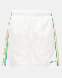 Casablanca Paris Shorts 'Crayon' weiß Weiß