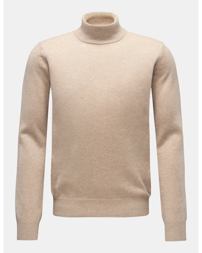 von BRAUN Cashmere Rollkragenpullover beige Beige