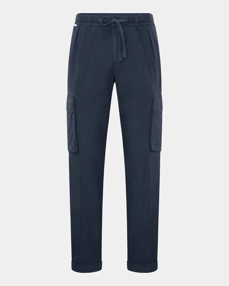 04651/ Herren - Cargohose navy Navy