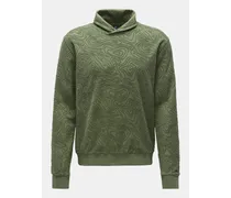 Sweatshirt 'Seamap Turtle' grün