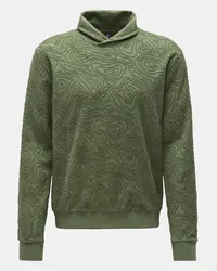 04651/ Sweatshirt 'Seamap Turtle' grün Grün