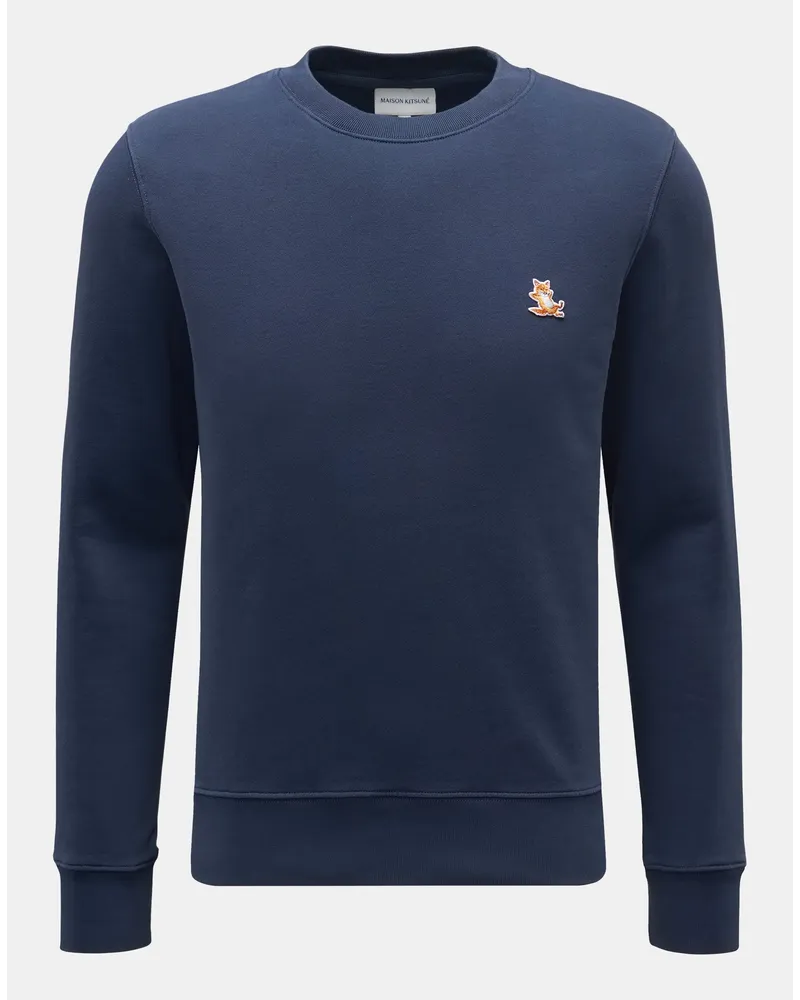 Kitsuné Rundhals-Sweatshirt 'Chillax' navy Navy