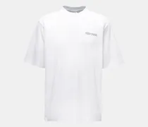 Herren - Rundhals-T-Shirt weiß