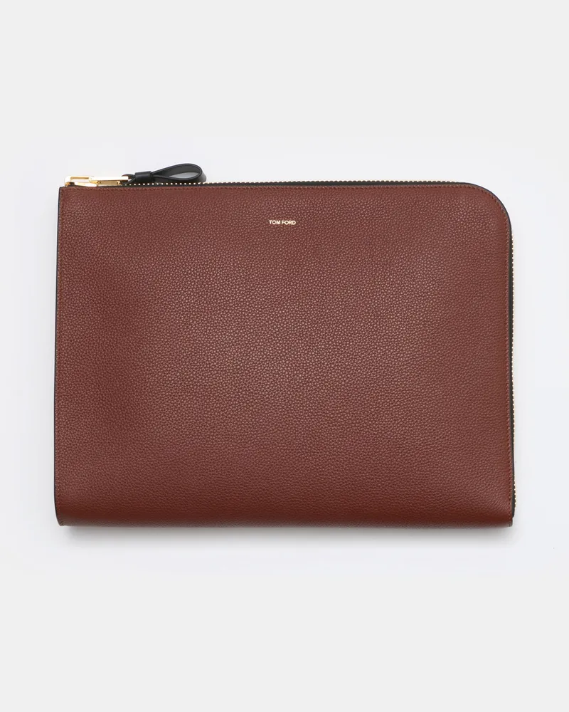 Tom Ford Herren - Dokumentenmappe braun Braun