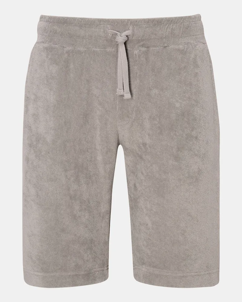 04651/ Herren - Frottee-Shorts 'Terry' grau Grau