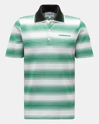 Casablanca Paris Poloshirt 'Gradient Stripe' grün/weiß gestreift Grün