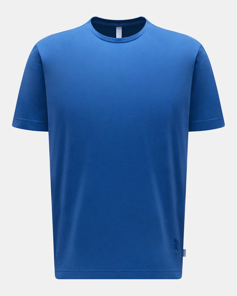 04651/ Herren - Rundhals-T-Shirt 'Jersey Tee' blau Blau