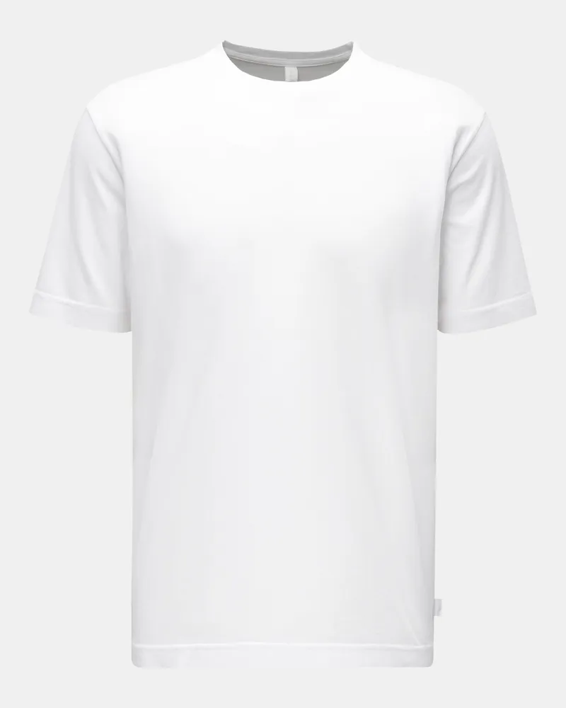 04651/ Herren - Rundhals-T-Shirt 'Oyster Jersey Tee' weiß Weiß